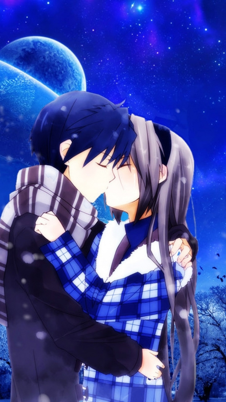 Homme en Veste Noire et Blanche Debout Sous la Nuit Étoilée. Wallpaper in 750x1334 Resolution