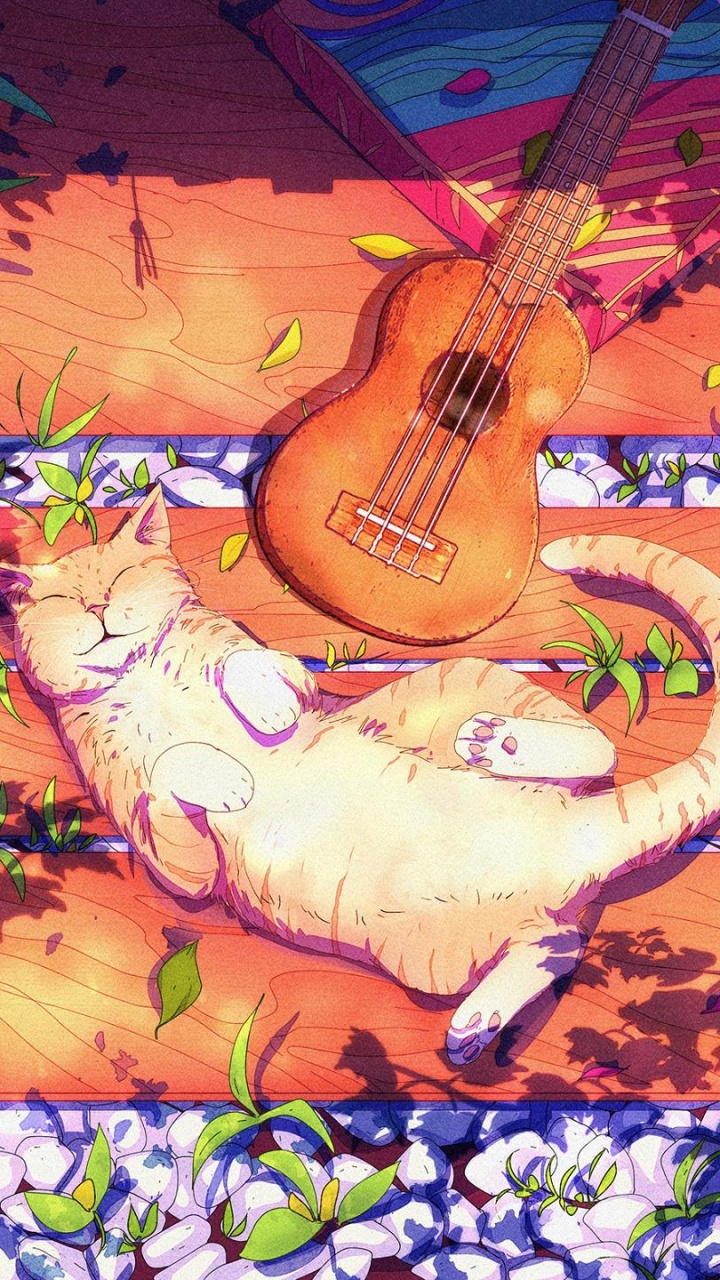 Illustration, Digitale Kunst, Kunst, Ukiyo-e, Zeichnung. Wallpaper in 720x1280 Resolution