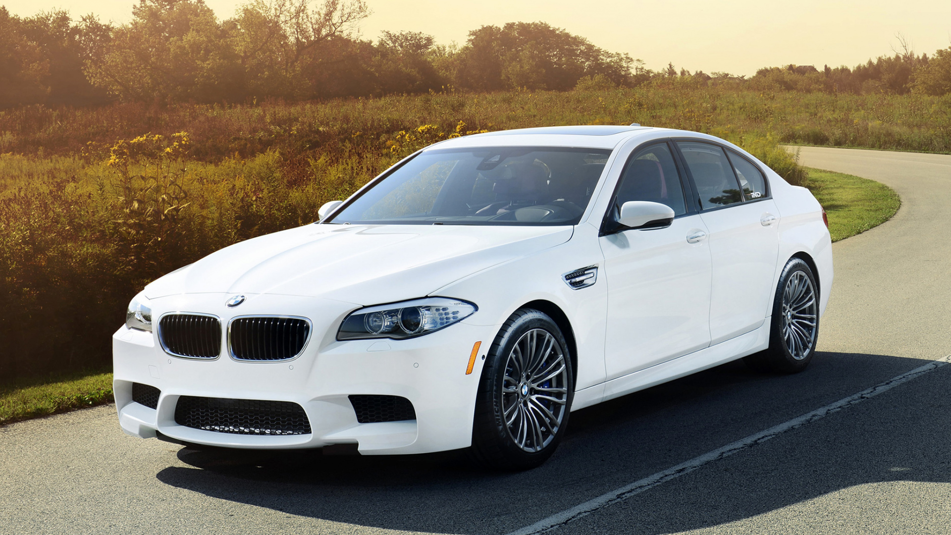 White Bmw m 3 Coupe on Road During Daytime. Wallpaper in 1920x1080 Resolution