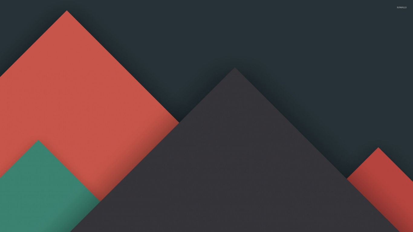 Black Red and Green Illustration. Wallpaper in 1366x768 Resolution