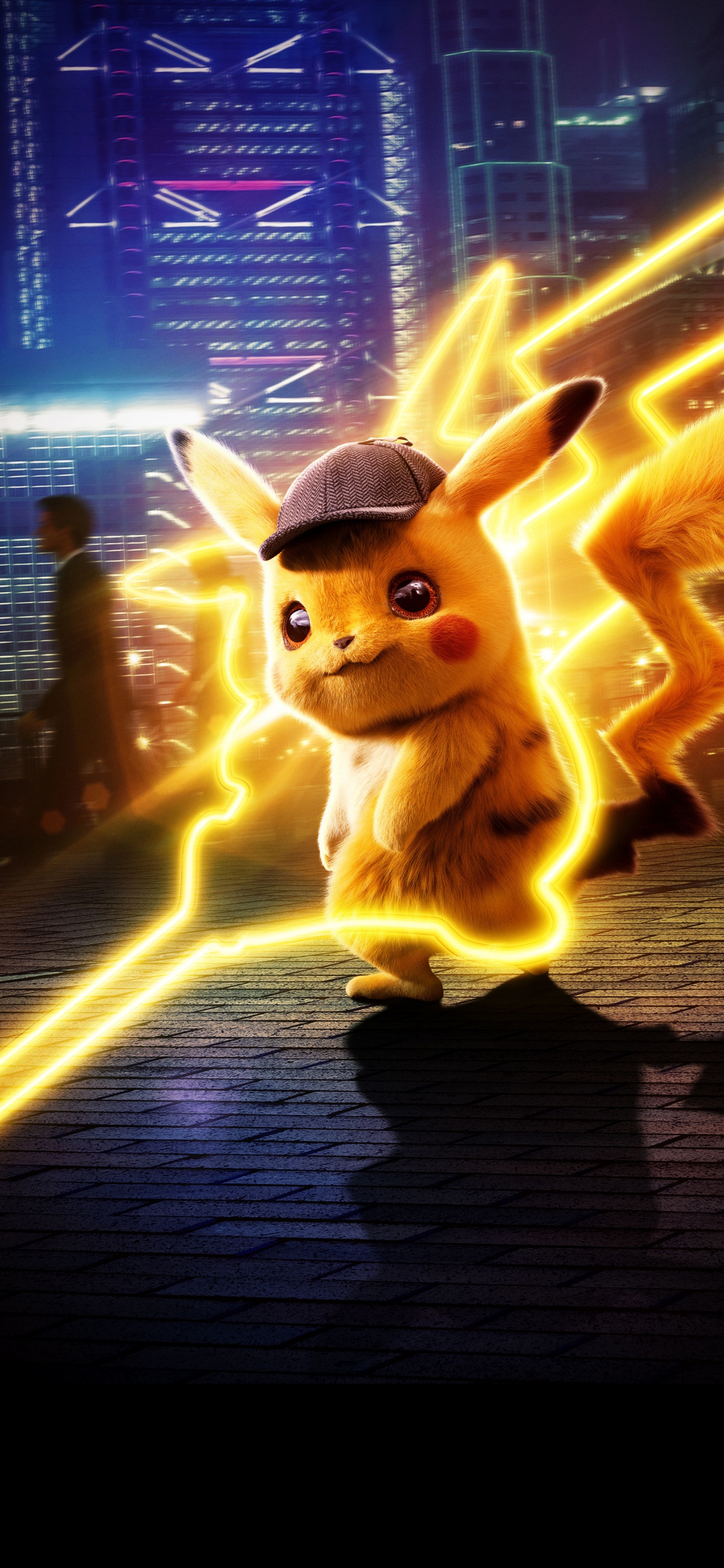 Pokemon Pikachu, Detective Pikachu, Ash Ketchum, Ashs Pikachu, Pokmon IR. Wallpaper in 1242x2688 Resolution