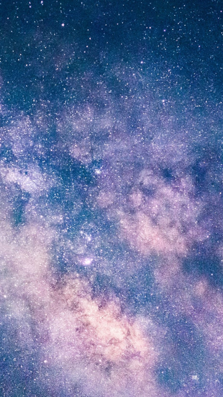 Sternenhimmel Himmel Milchstraße, Milchstraße, Stern, Galaxy, Nachthimmel. Wallpaper in 750x1334 Resolution