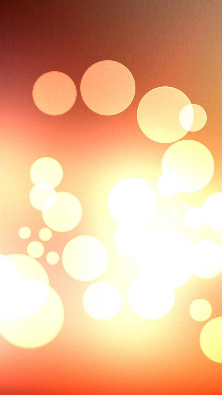 Rote Und Weiße Bokeh-Lichter. Wallpaper in 720x1280 Resolution