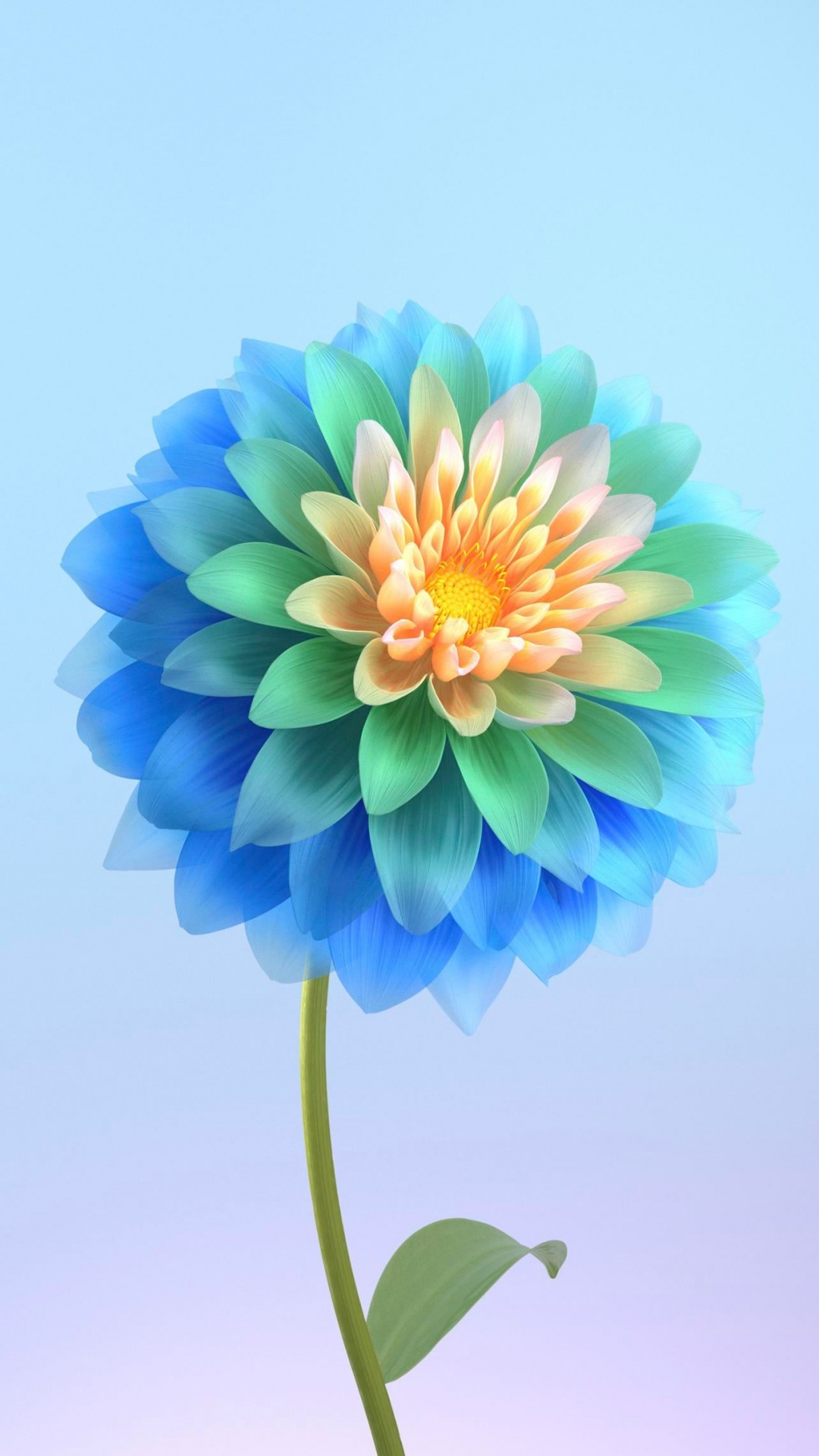 性质, 创造性的艺术, 显花植物, 艺术, 电蓝色的 壁纸 1080x1920 允许