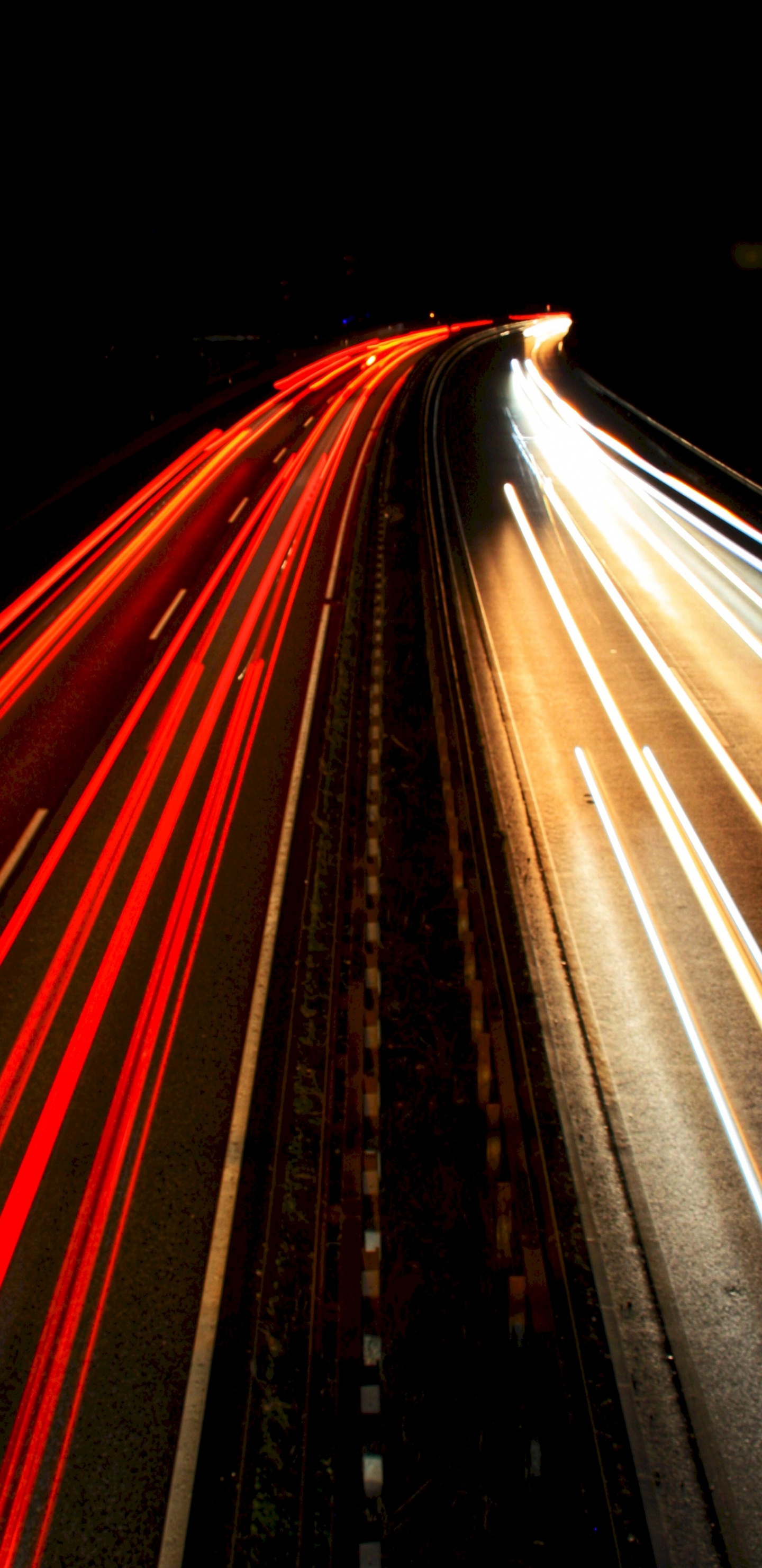 Time Lapse Photography of Cars on Road During Night Time. Wallpaper in 1440x2960 Resolution