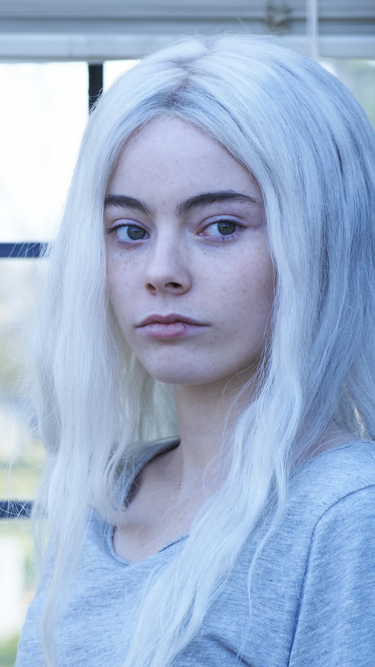 Freya Tingley, Hemlock Grove, Christina Wendall, Hair, Face. Wallpaper in 1440x2560 Resolution