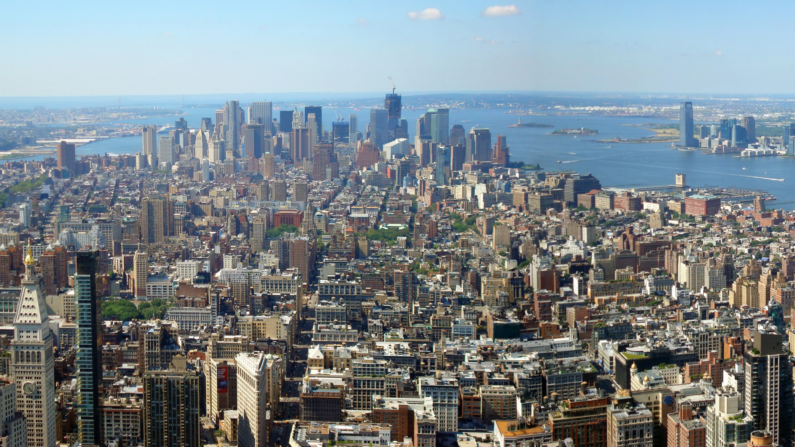 Aerial View of City Buildings During Daytime. Wallpaper in 2560x1440 Resolution