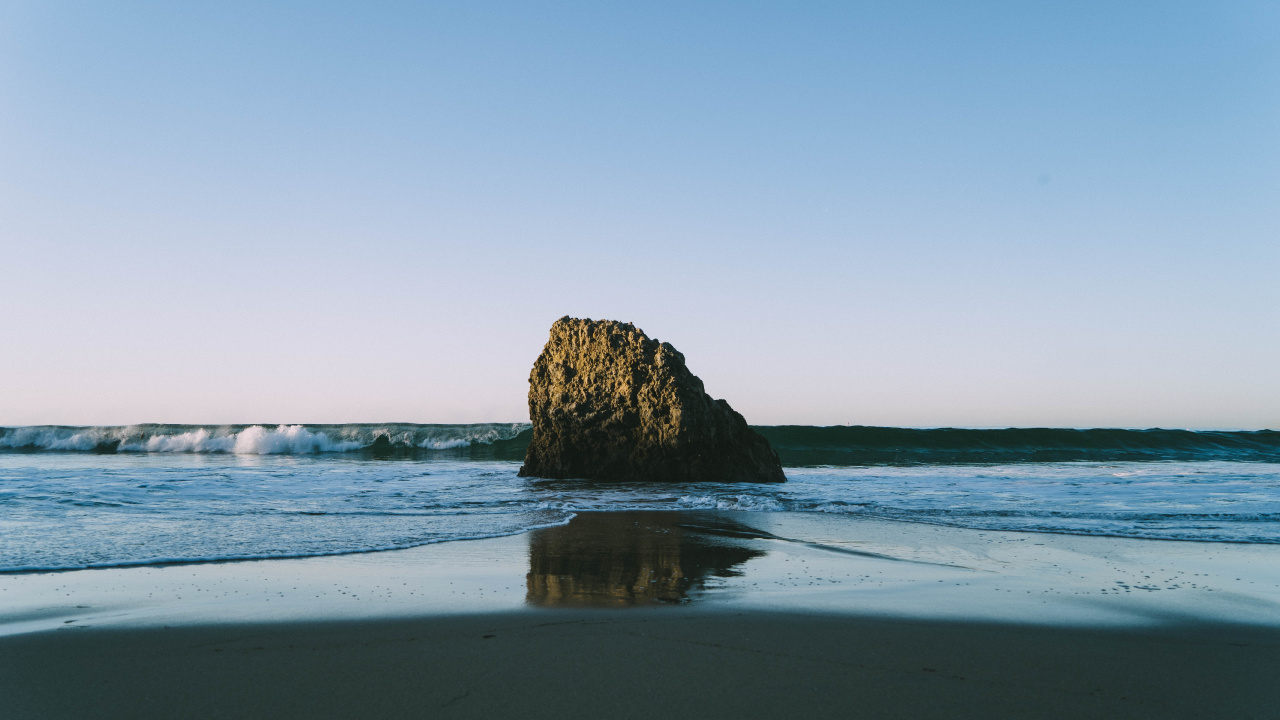Promontory, Headland, Body of Water, Cape, Blue. Wallpaper in 1280x720 Resolution