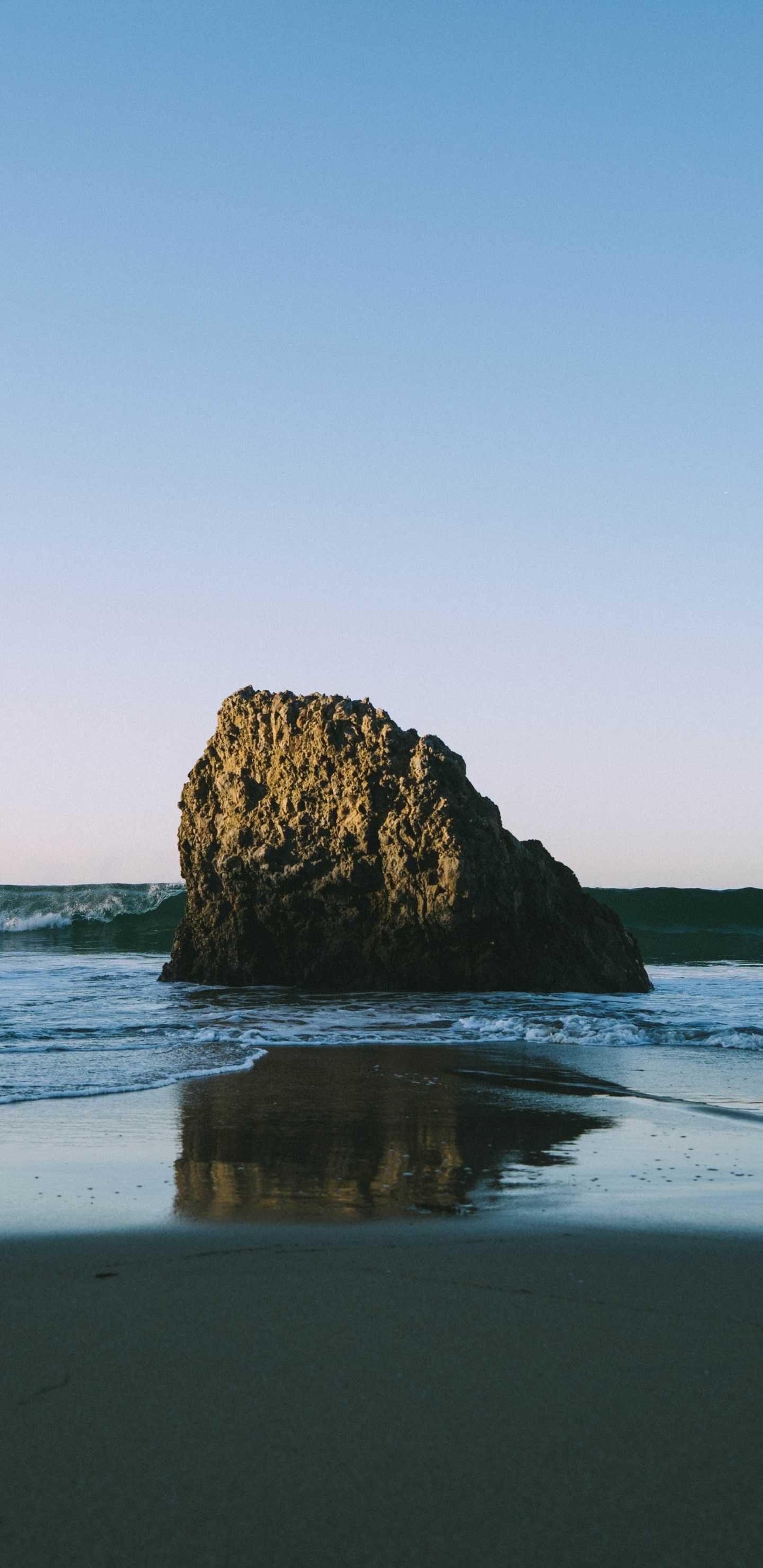 Promontory, Headland, Body of Water, Cape, Blue. Wallpaper in 1440x2960 Resolution