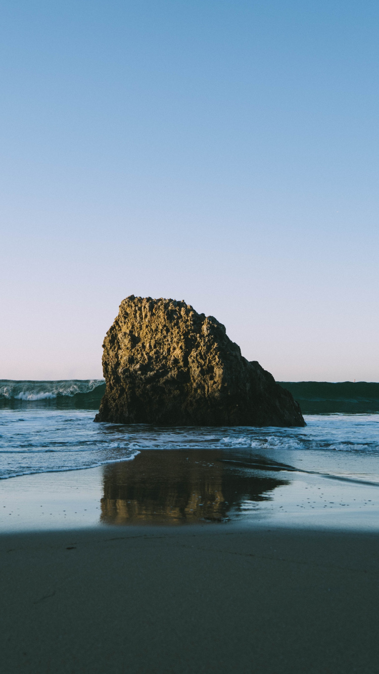 Promontory, Headland, Body of Water, Cape, Blue. Wallpaper in 750x1334 Resolution