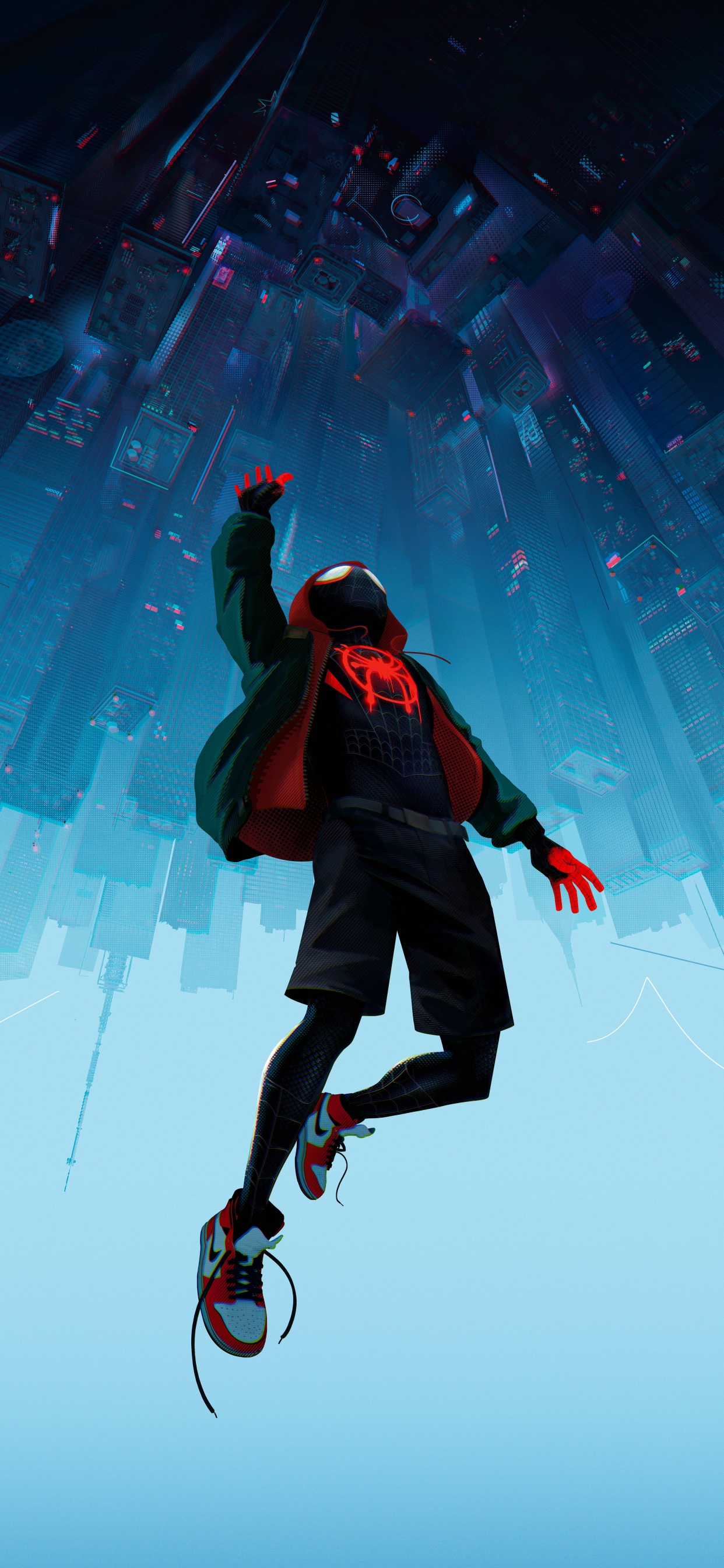 Marvel Earth Trn700, Spider-man, Miles Morales, Poster, Trends International. Wallpaper in 1242x2688 Resolution