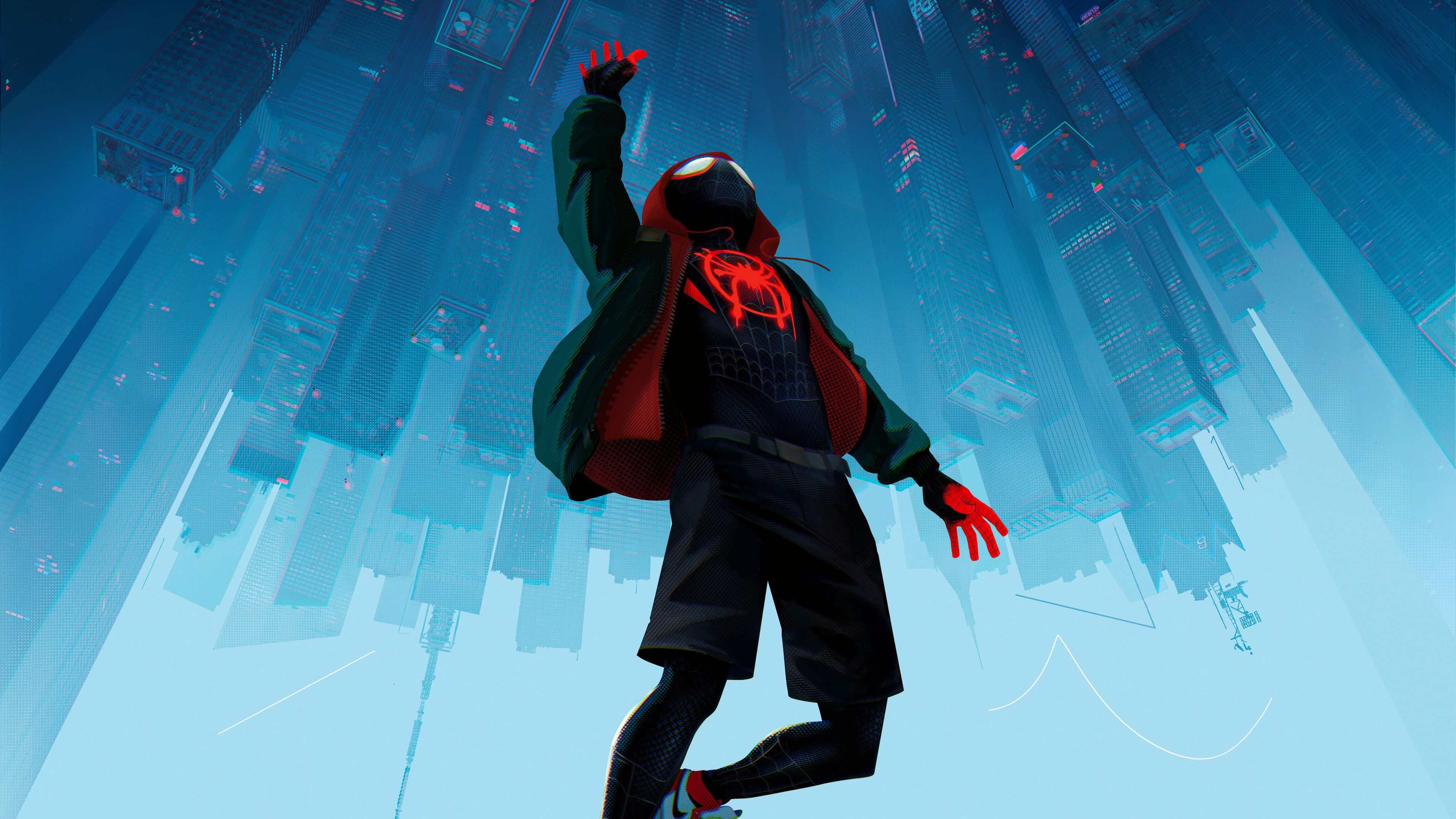 Wundererde Trn700, Spider-man, Miles Morales, Poster, Trends International. Wallpaper in 3840x2160 Resolution