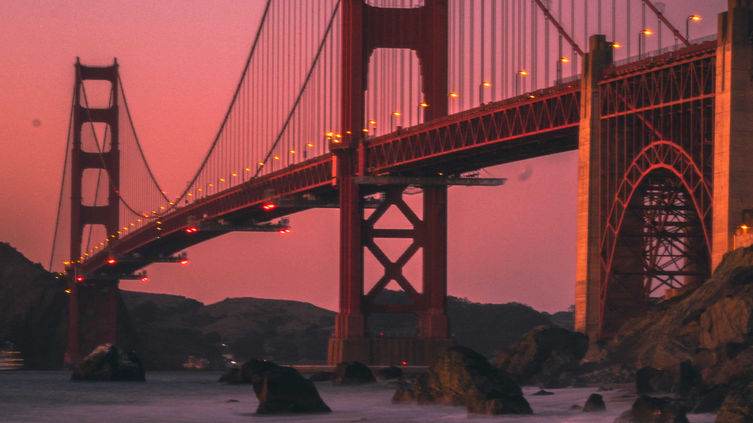 Puente Golden Gate San Francisco California. Wallpaper in 2560x1440 Resolution