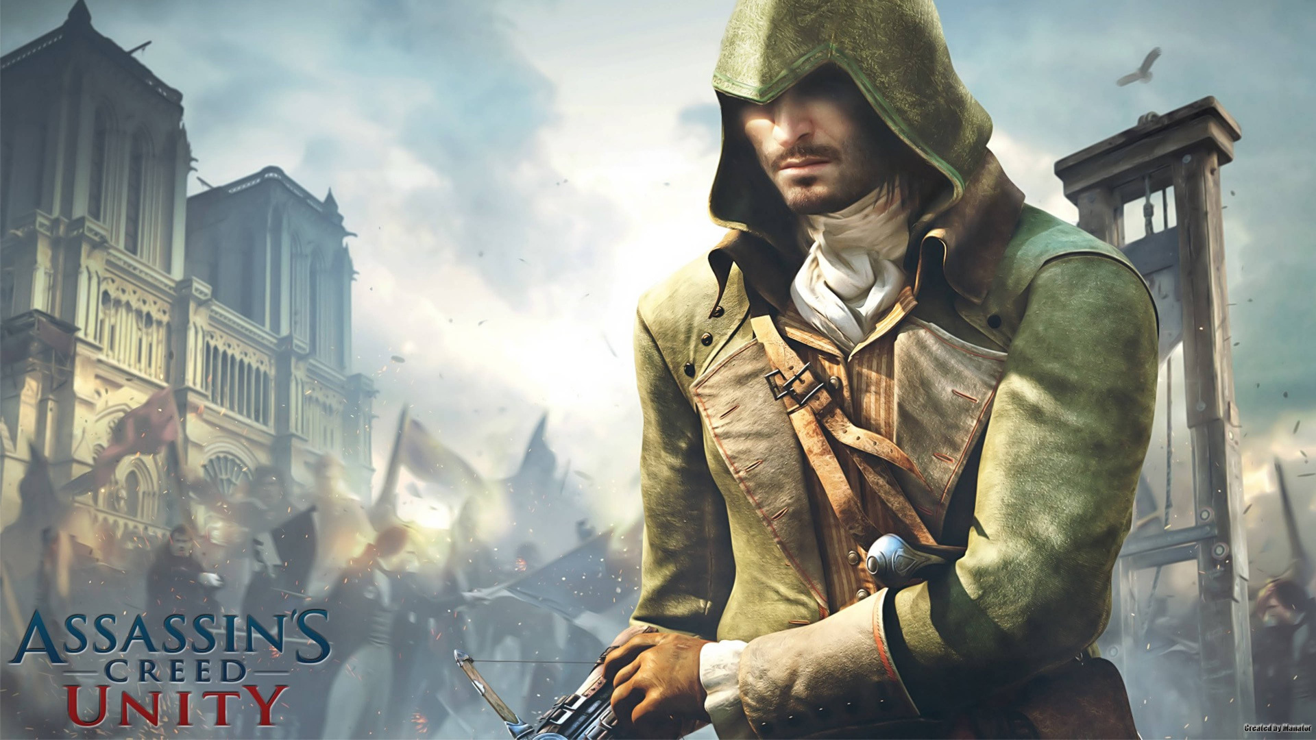 Assassins Creed Unity, Arno Dorian, Pc-Spiel, Film, Assassinen. Wallpaper in 1920x1080 Resolution