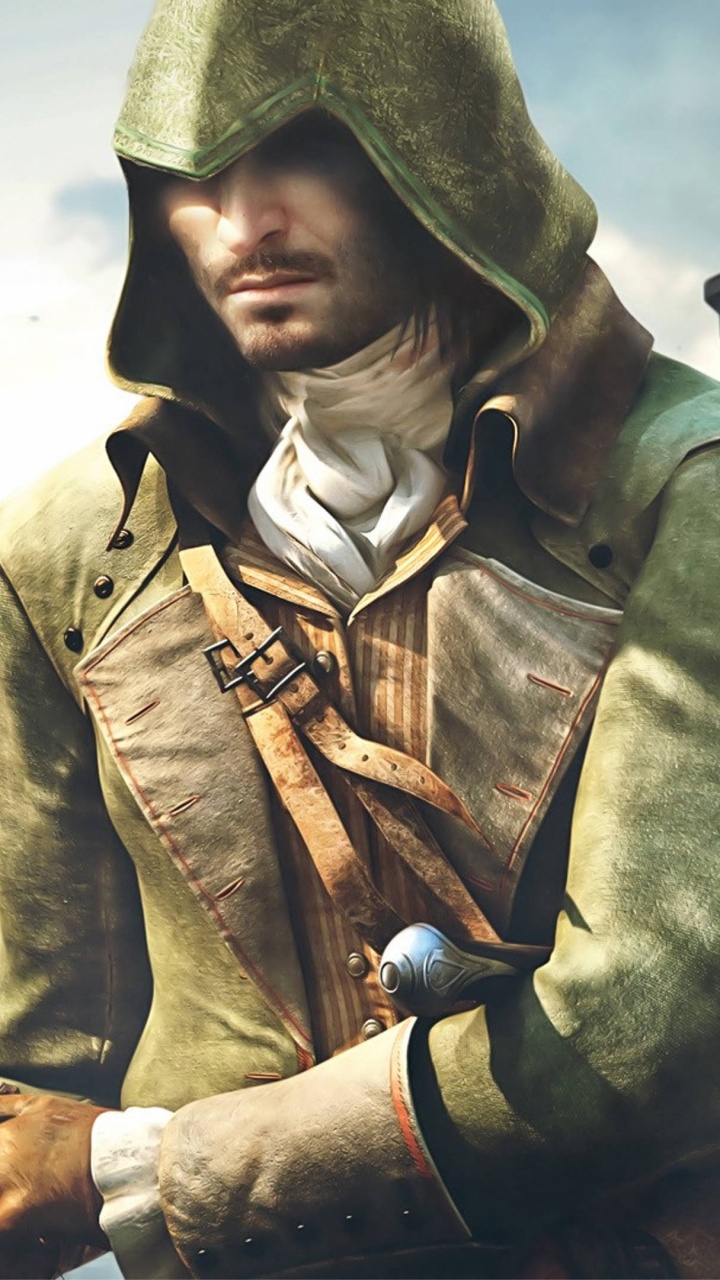 Assassins Creed Unity, Arno Dorian, Pc-Spiel, Film, Assassinen. Wallpaper in 720x1280 Resolution