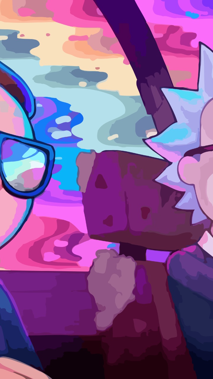 Rick and Morty, Rick Sanchez, Morty Smith, Jerry Smith, Natation Adulte. Wallpaper in 720x1280 Resolution