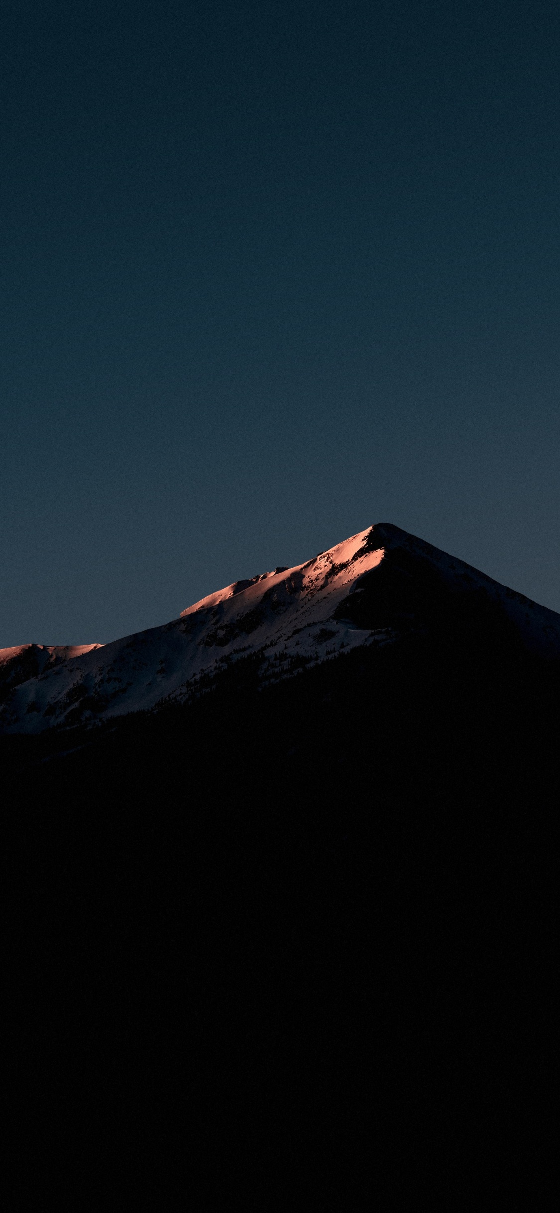 Mountain, Slope, Horizon, Landscape, Cloud. Wallpaper in 1125x2436 Resolution