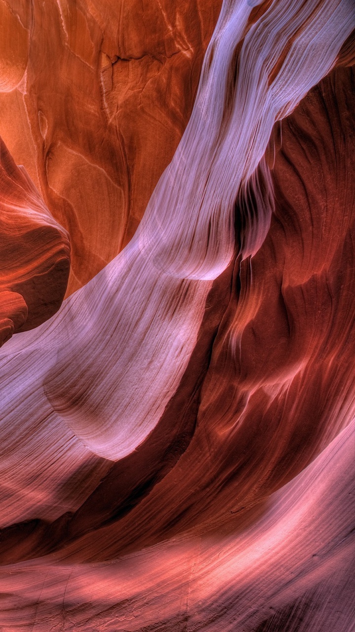 Brown and Blue Abstract Painting. Wallpaper in 720x1280 Resolution