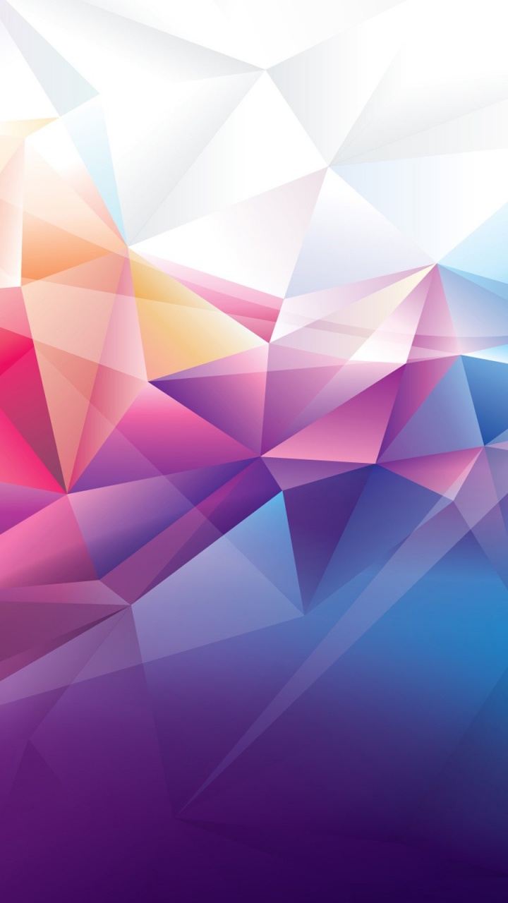 Art Abstrait Bleu et Jaune. Wallpaper in 720x1280 Resolution