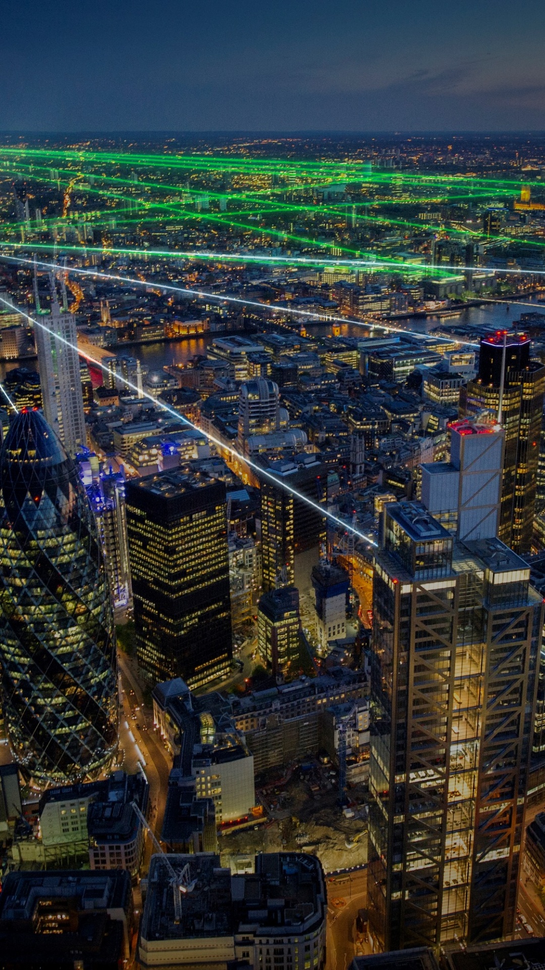 Aerial View of City Buildings During Daytime. Wallpaper in 1080x1920 Resolution