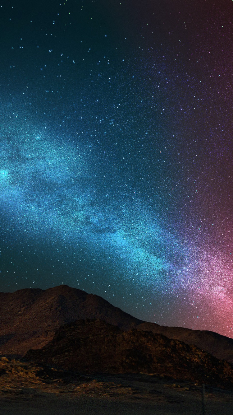 Nature, Aurora, Atmosphère, Nuit, Espace. Wallpaper in 750x1334 Resolution