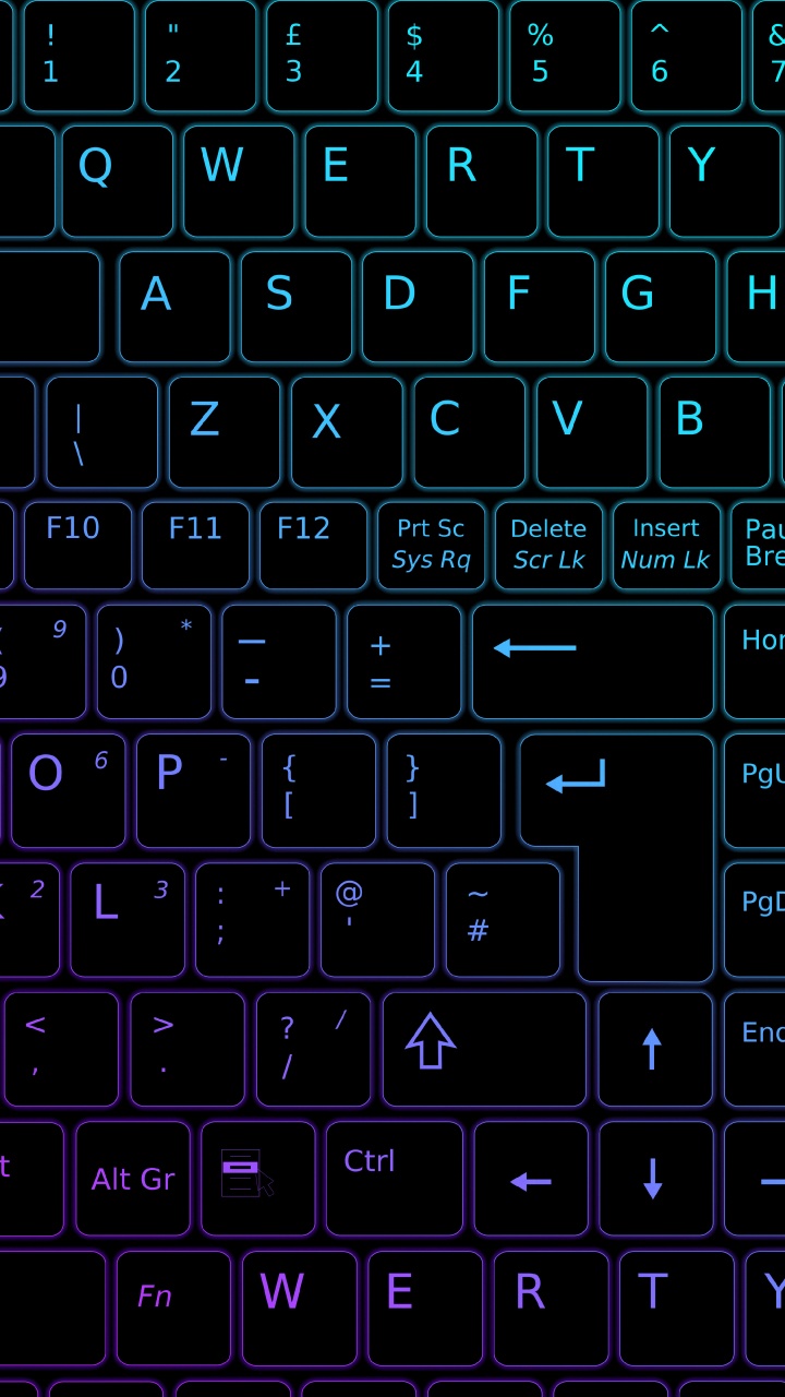 Claviers Pomme, Périphérique D'entrée, Périphérique, Blue, Azure. Wallpaper in 720x1280 Resolution