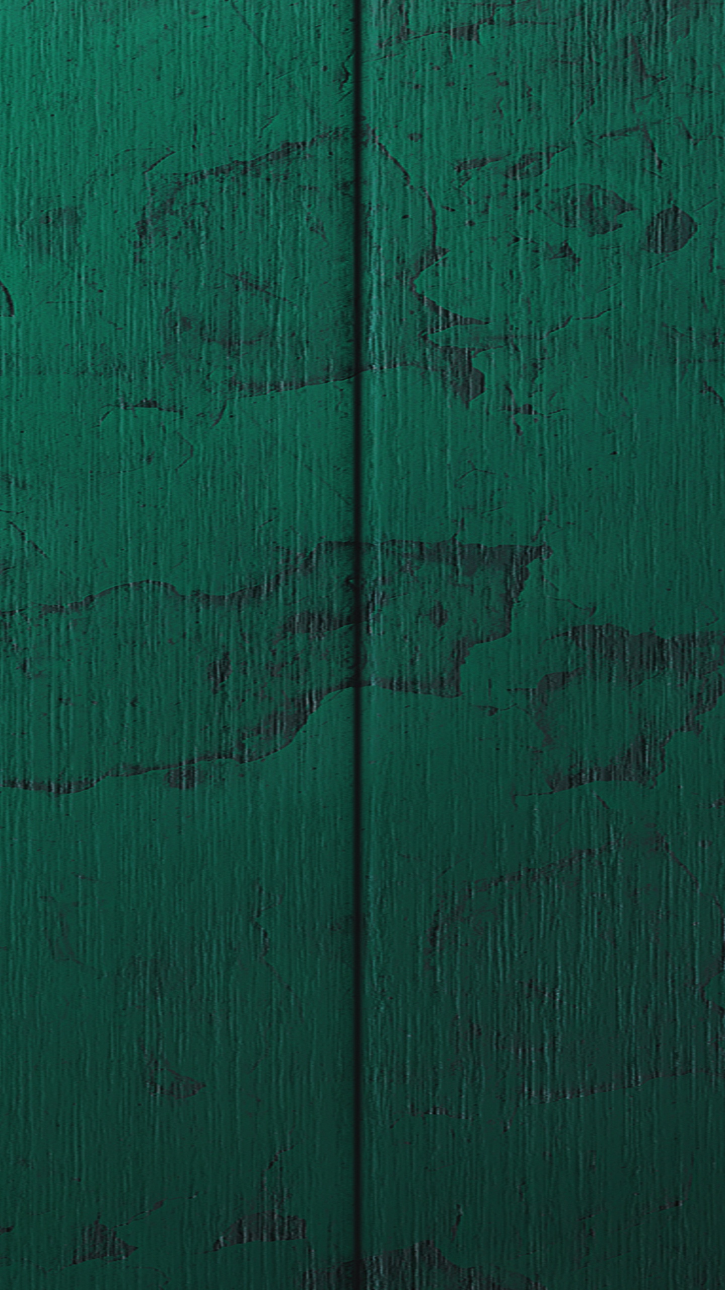 Pared de Madera Verde Con Agujero. Wallpaper in 1440x2560 Resolution
