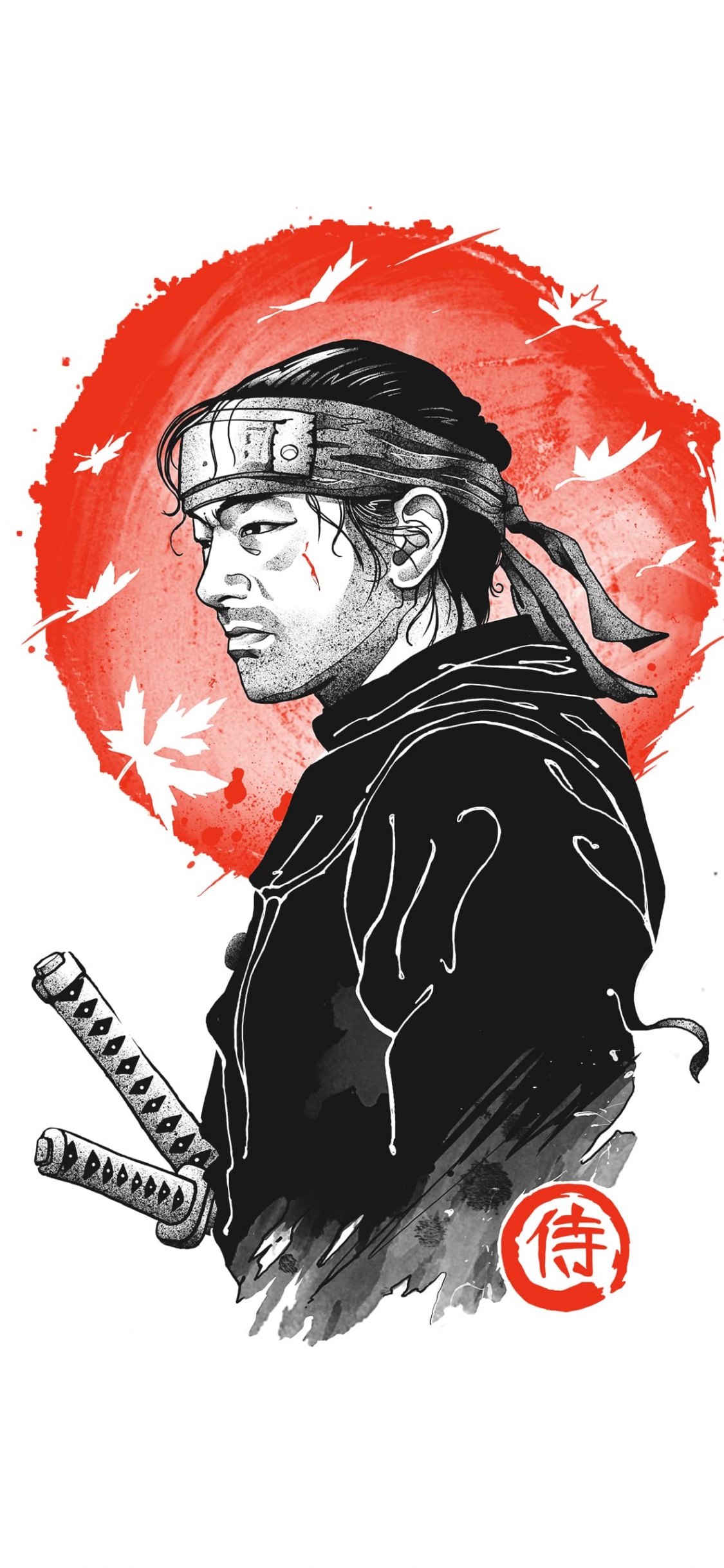 Fantasma de Tsushima Thsirt, Camiseta, Fantasma de Tsushima, Camisa, Guitarra Accesorio. Wallpaper in 1125x2436 Resolution