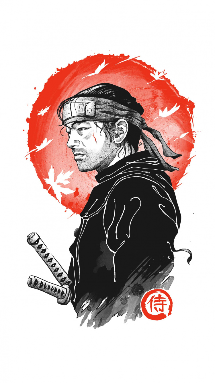 Geist Von Tsushima Thsirt, T-shirt, Geist Von Tsushima, Shirt, Kleidung. Wallpaper in 750x1334 Resolution