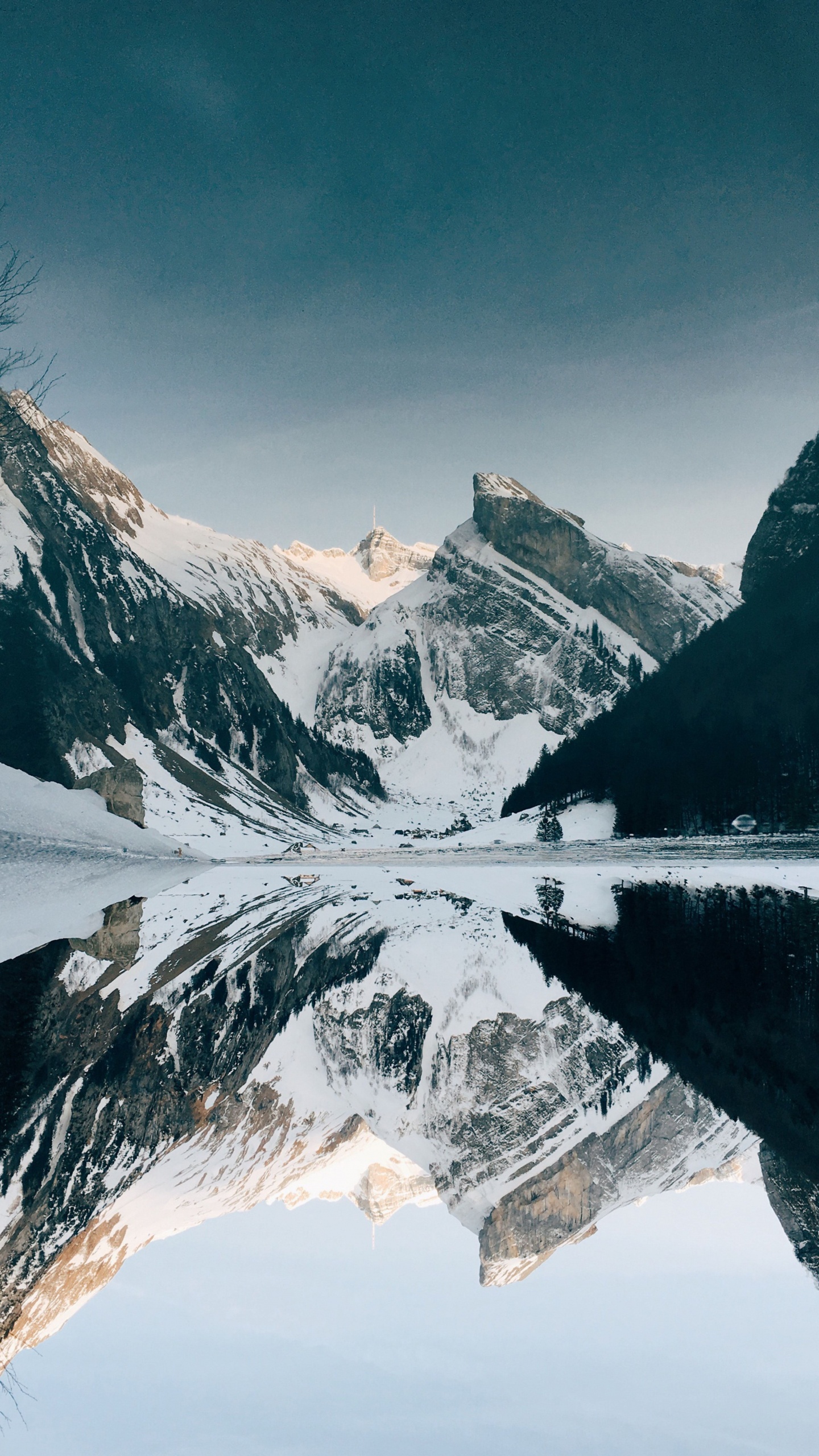 Schnee, Snowy Mountains, Bergkette, Bergigen Landschaftsformen, Natur. Wallpaper in 1440x2560 Resolution