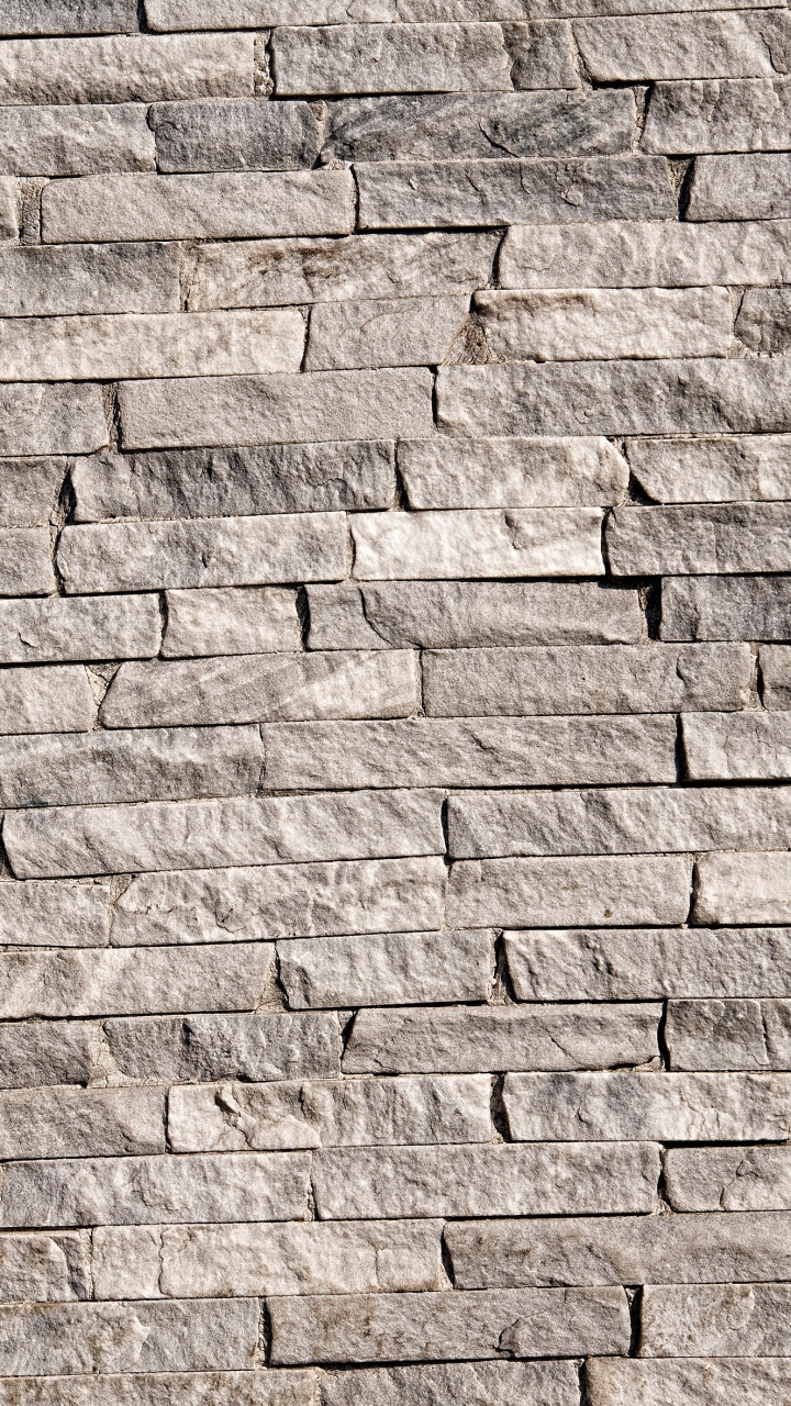 Mur de Briques Marron et Blanc. Wallpaper in 720x1280 Resolution