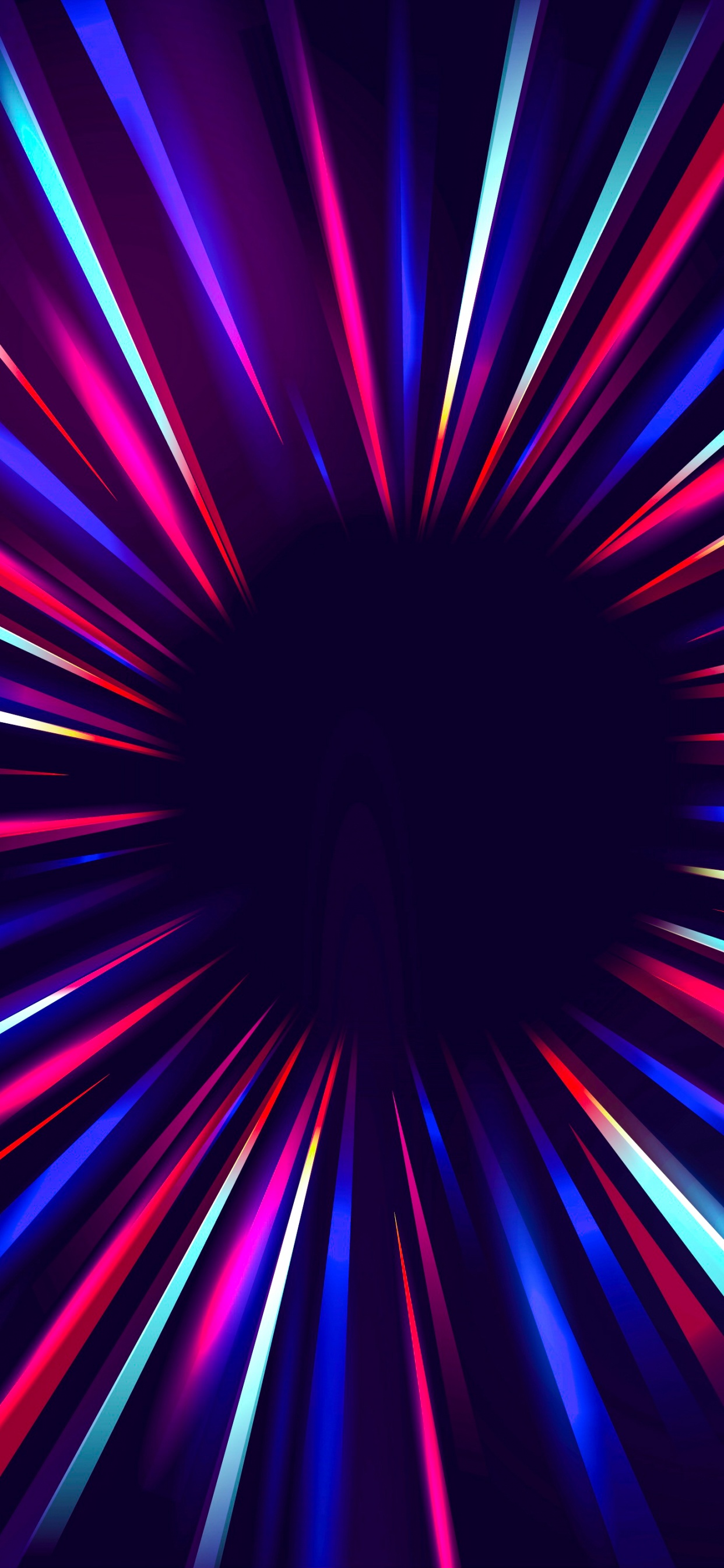 Lumière, la Pureté de la Couleur, Purple, Blue, Violette. Wallpaper in 1242x2688 Resolution