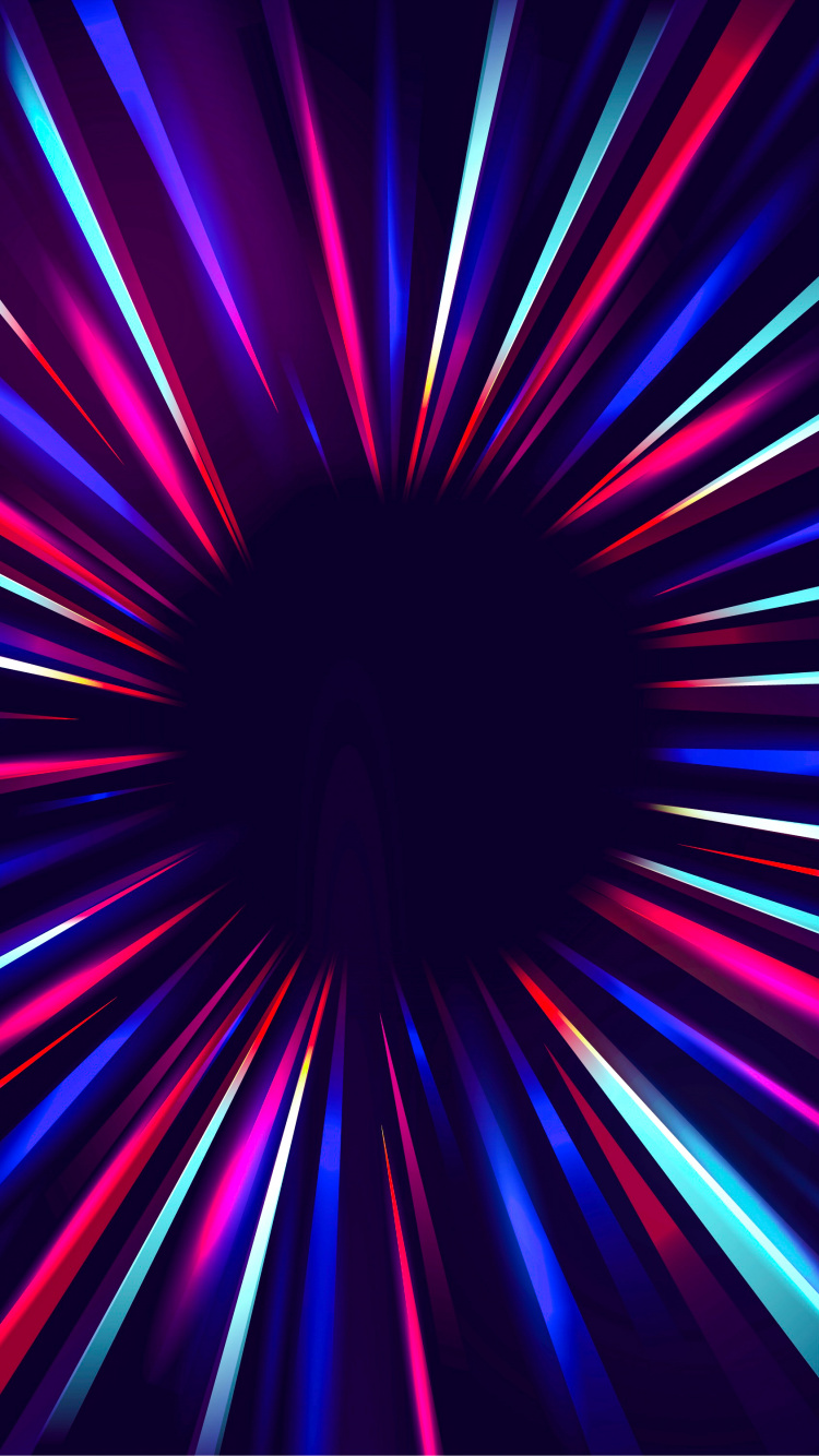 Luz, Morado, Azul, Violeta, Arte. Wallpaper in 750x1334 Resolution