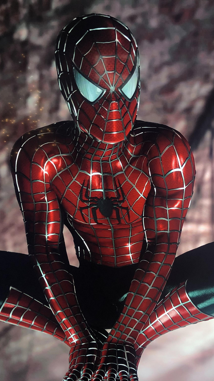 Spider-man, Superhelden, Action-Figur, Carmine, Fiktiver Charakter. Wallpaper in 750x1334 Resolution