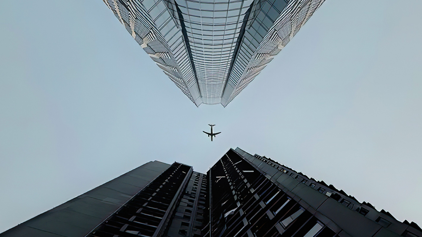 Architektur, Wolkenkratzer, Hochhaus, Tower, Gebäude. Wallpaper in 1366x768 Resolution