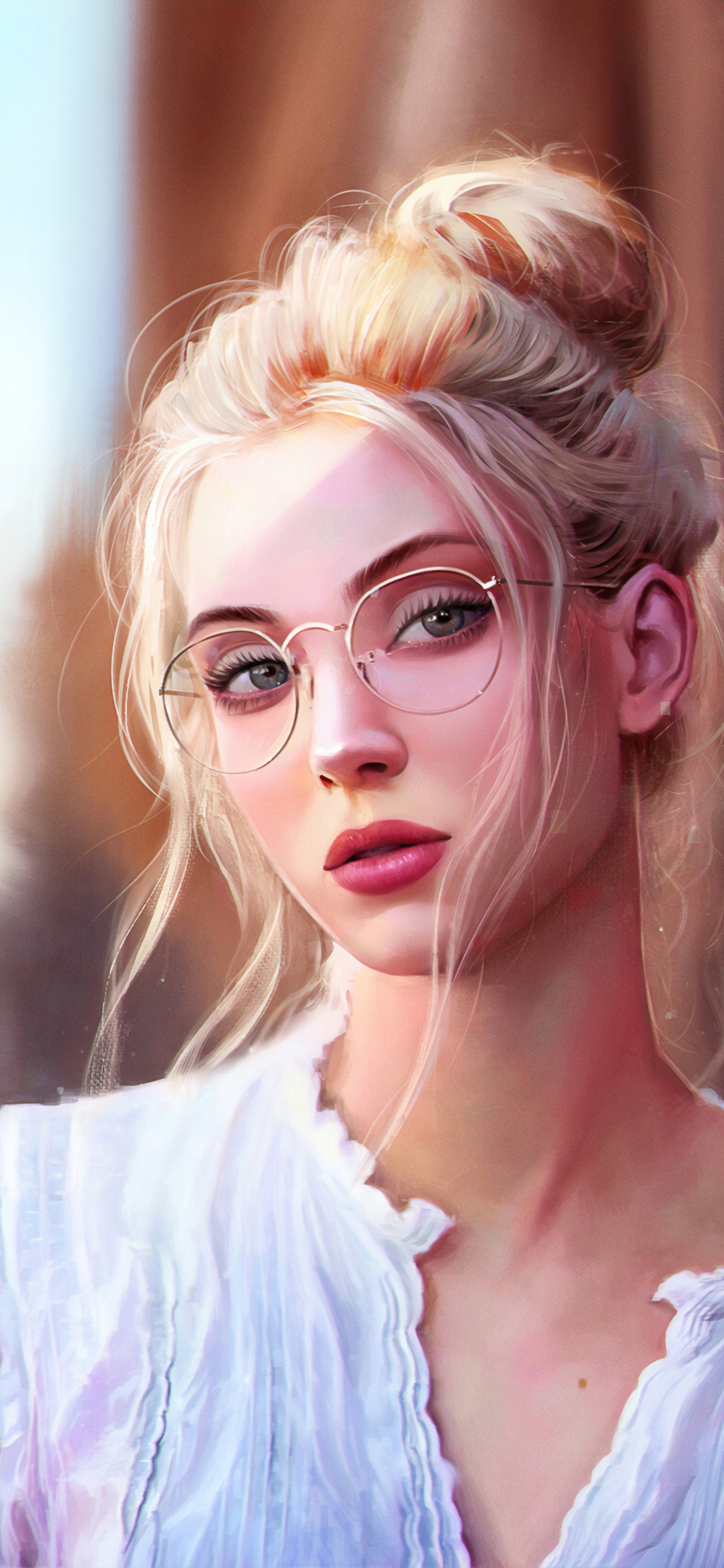 肖像, 数码艺术, 艺术, 艺术家, 艺术作品 壁纸 1125x2436 允许