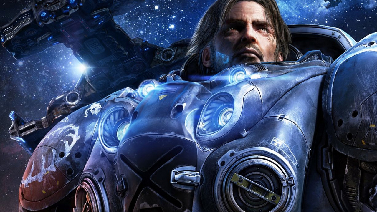 Starcraft, Jim Raynor, Space, pc Game, Visual Effects. Wallpaper in 1280x720 Resolution