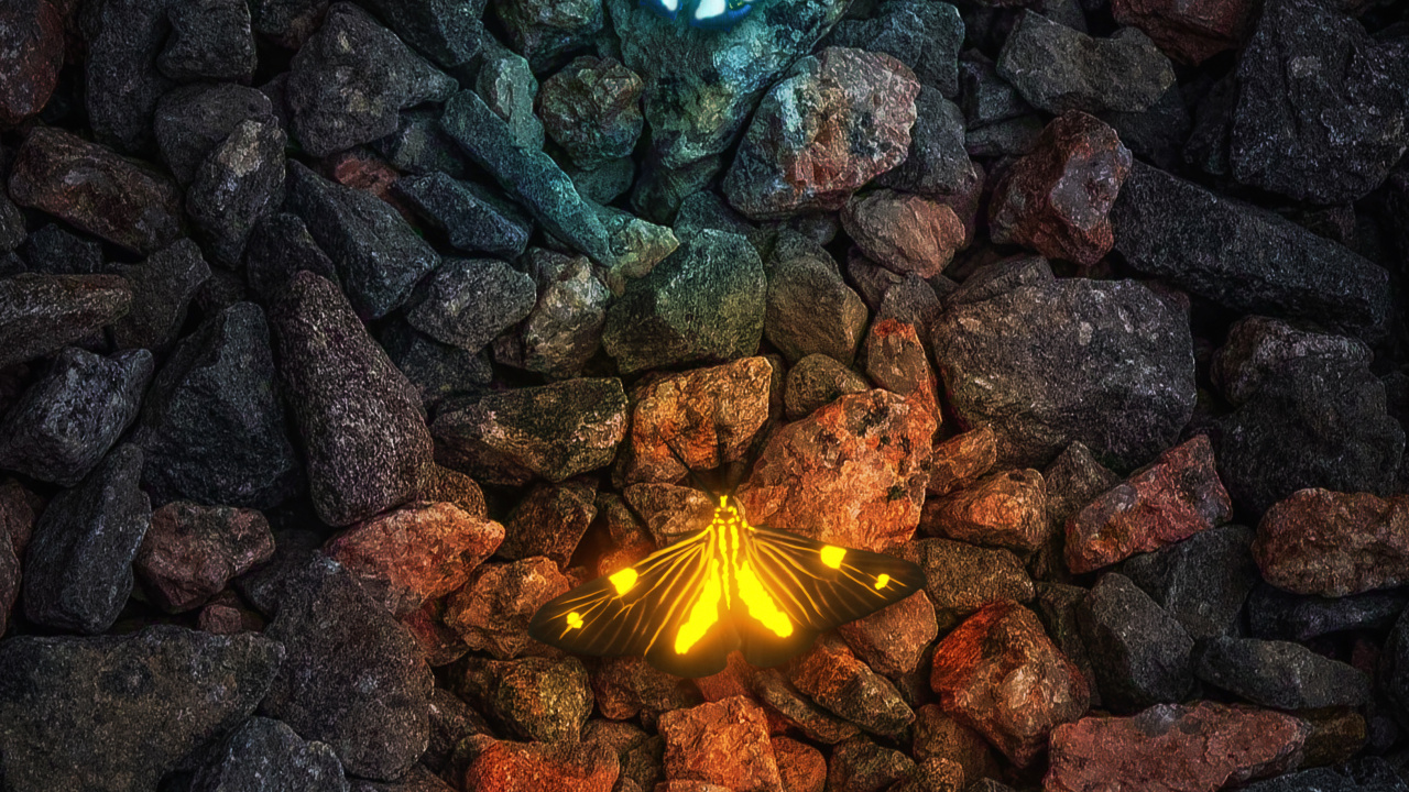 Fire, Flame, Road Surface, Brick, Gas. Wallpaper in 1280x720 Resolution