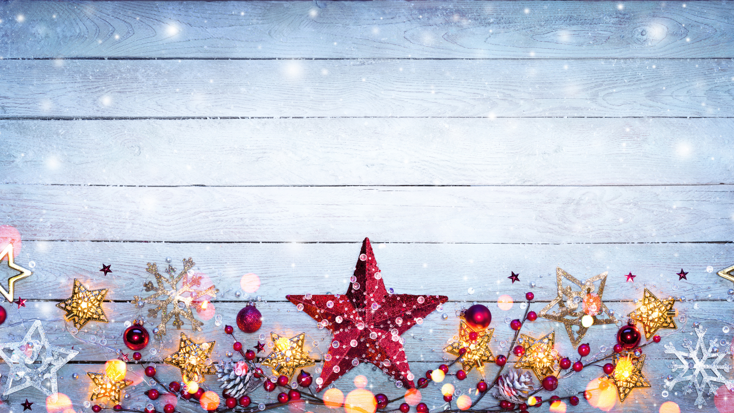 Decoración de la Navidad, El Día De Navidad, Adorno de Navidad, Navidad, Invierno. Wallpaper in 2560x1440 Resolution