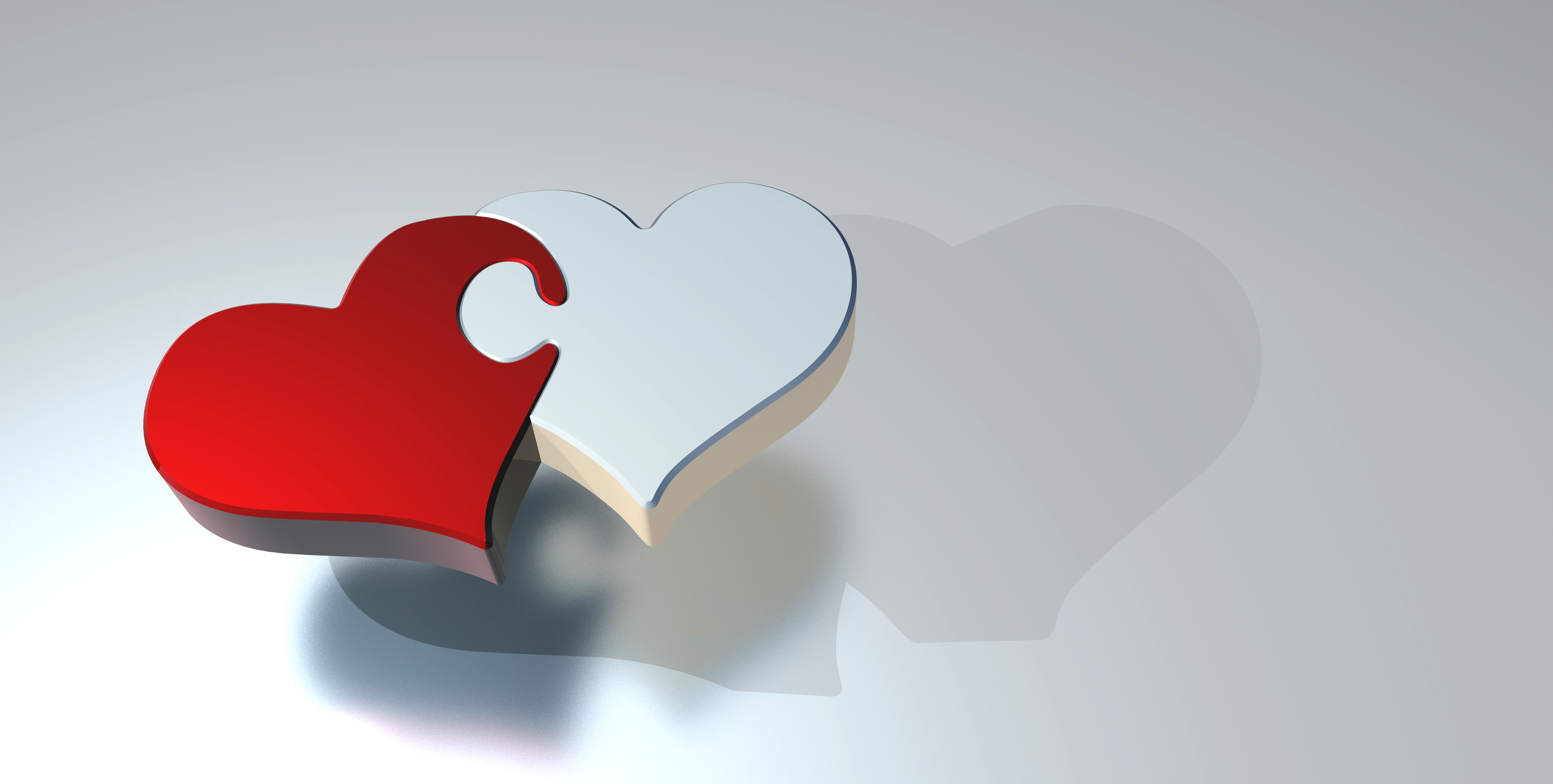 human heart wallpaper couple