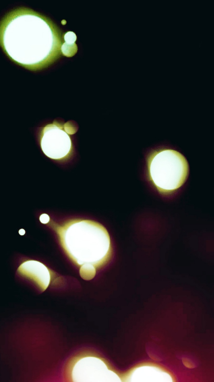 Luces Rojas y Verdes en el Cielo. Wallpaper in 720x1280 Resolution