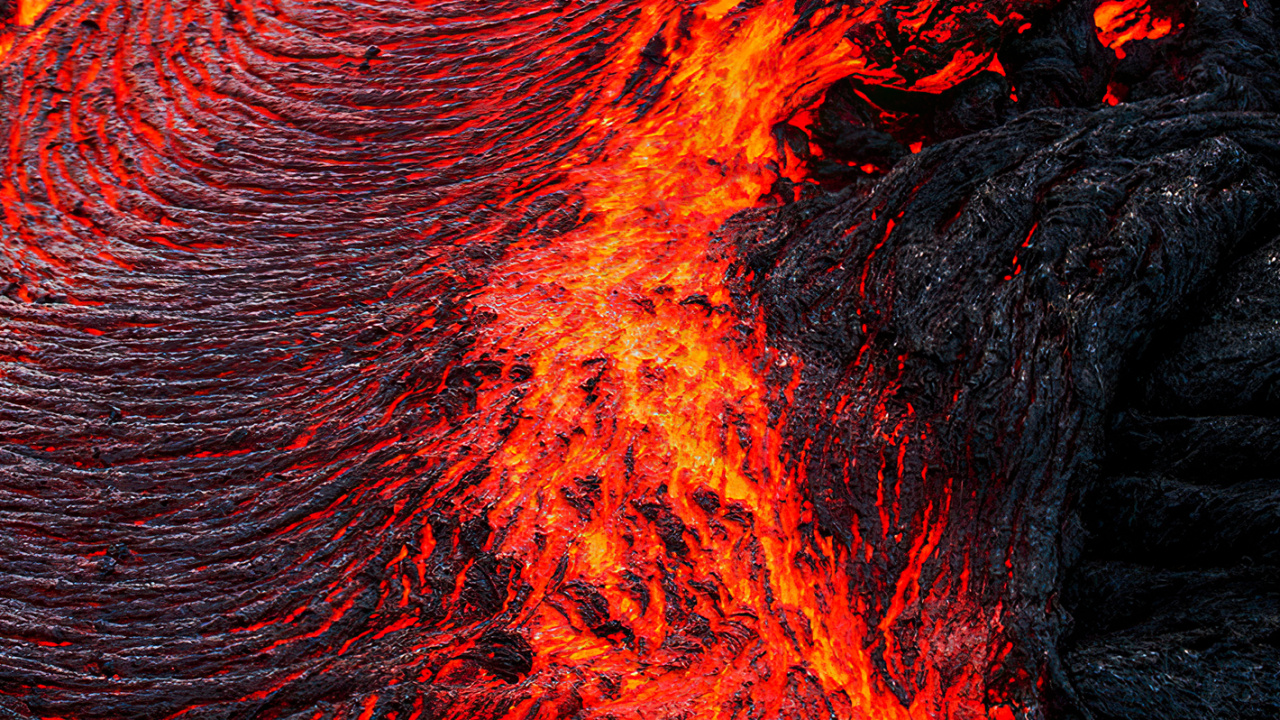 Goma Volcano Eruption, Monte Nyiragongo, Volcán, Erupción Volcánica, Holuhraun. Wallpaper in 1280x720 Resolution