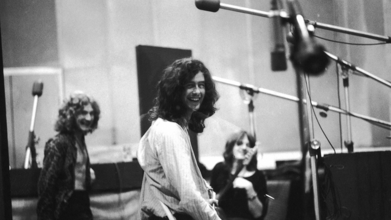 Jimmy Page, Led Zeppelin, Led Zeppelin II, Musiker, Leistung. Wallpaper in 1280x720 Resolution