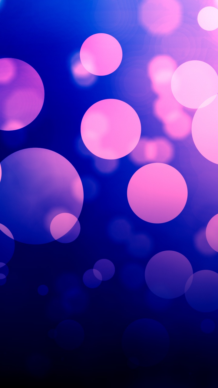 Illustration à Pois Bleu et Blanc. Wallpaper in 720x1280 Resolution