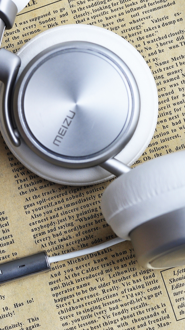 Headphones, Audio Equipment, Magnifying Glass, Gadget, Medical Equipment. Wallpaper in 750x1334 Resolution