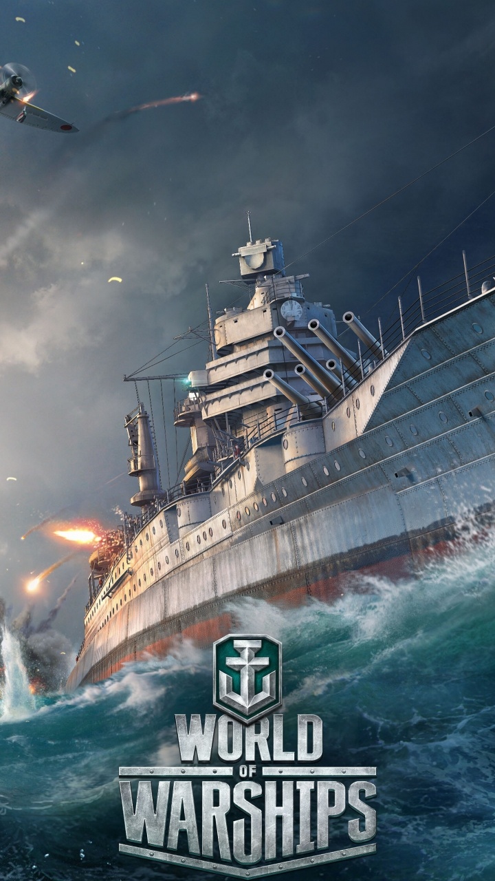 Welt Der Kriegsschiffe, World of Tanks, Wargaming, Schlachtschiff, Kriegsschiff. Wallpaper in 720x1280 Resolution