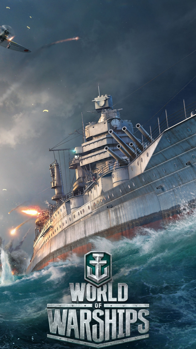 Welt Der Kriegsschiffe, World of Tanks, Wargaming, Schlachtschiff, Kriegsschiff. Wallpaper in 750x1334 Resolution