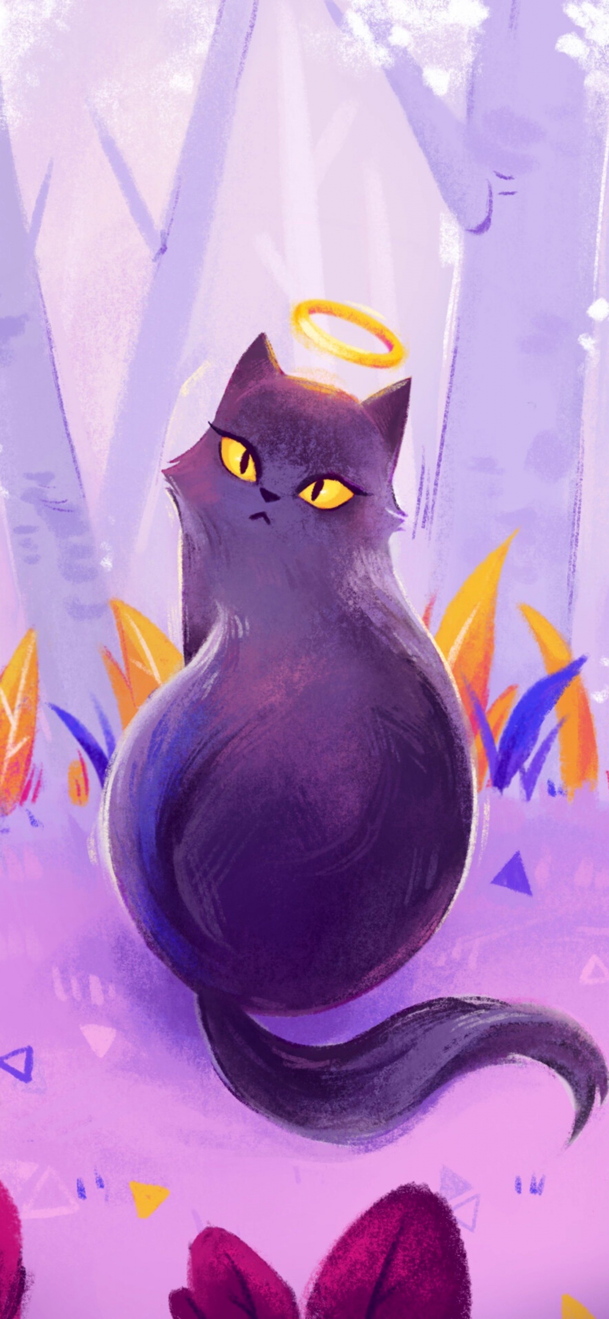 Arte, Retrato, Ilustración, Dibujo, Diseño. Wallpaper in 1242x2688 Resolution