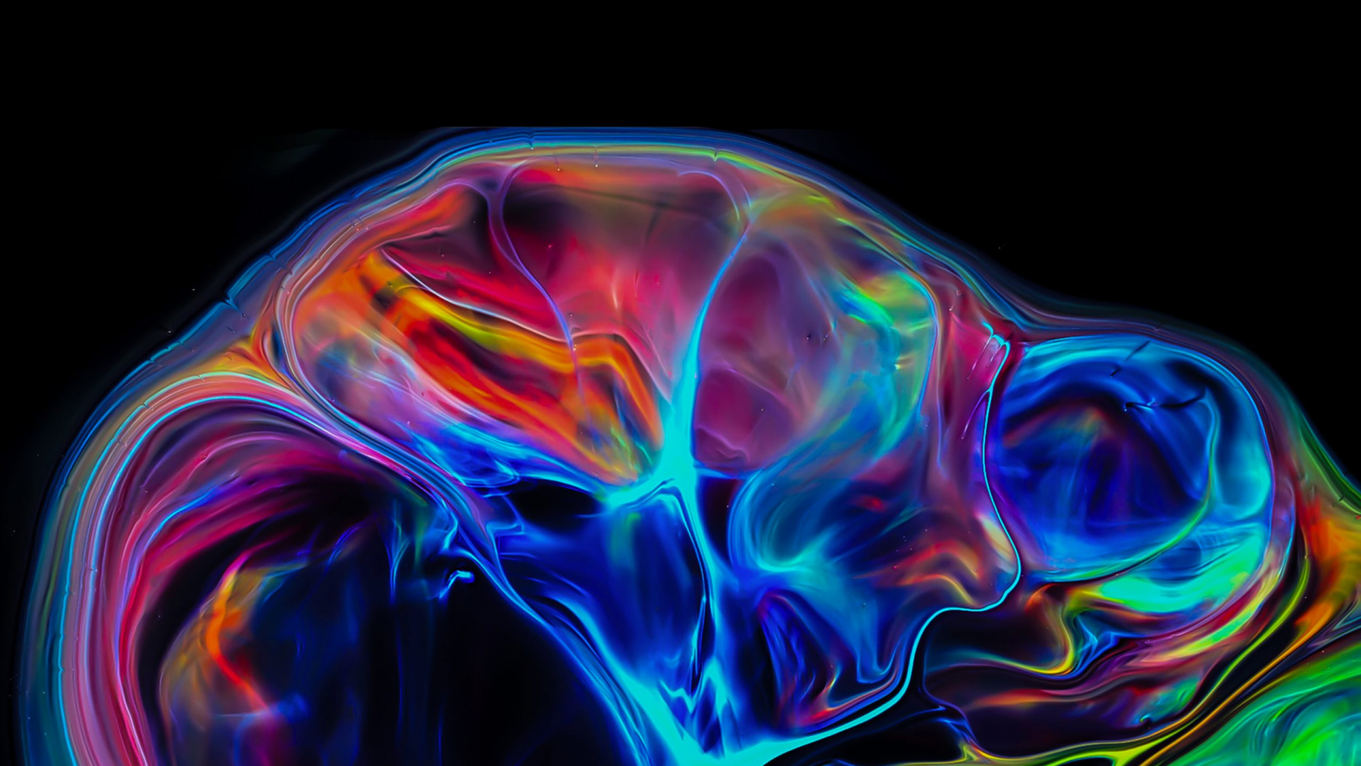 Art Fractal, Art, Eau, Purple, Fluide. Wallpaper in 1920x1080 Resolution