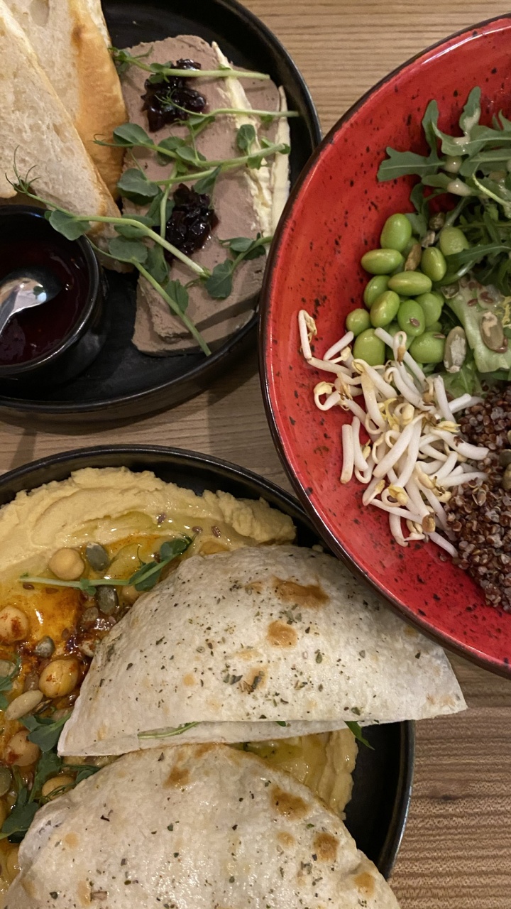 Meal, Breakfast, Mediterranean Cuisine, African Cuisine, Side Dish. Wallpaper in 720x1280 Resolution